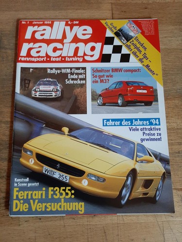 Rallye racing 1995 ferrari - rallye, 01/1995