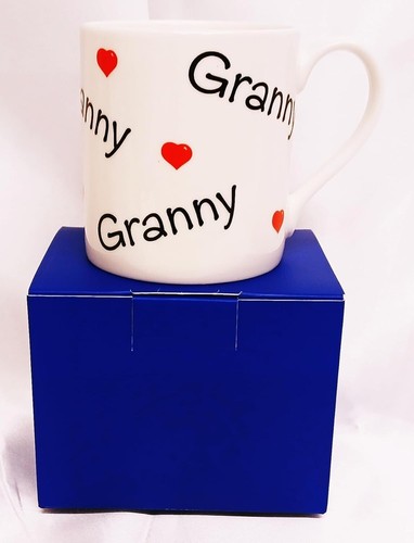 Oma liebe herzen tasse fine - tasse,