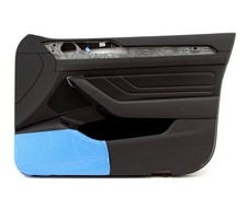 Türverkleidung Kunstleder vorne/rechts RHD UK schwarz 🚗 VW Passat 3G B8