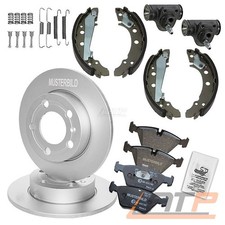 BREMSENSET BREMSENKIT VORNE + 2x RADBREMSZYLINDER HINTEN FÜR DAEWOO MATIZ