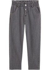 Jeans mit drei Knöpfen im Mom