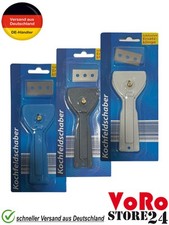 Kochfeldschaber Glas Kratzer Herd / Kochfeld Reiniger Spachtel 1 Ersatzklinge