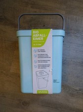 Bio Abfalleimer ca. 5 Liter mit Henkel Halterung für Küchenschrank-Tür