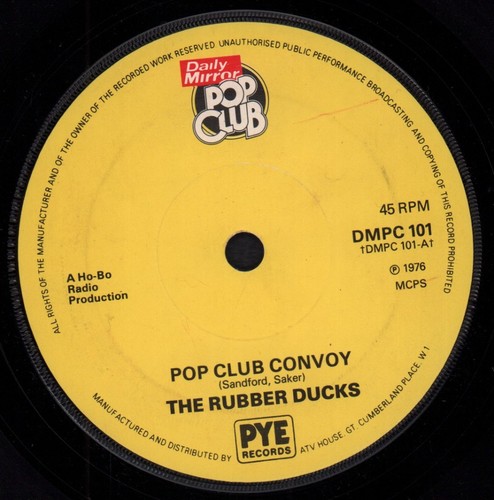 Rubber ducks pop club convoy - pop,