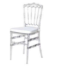 4 er Set Glasstühle