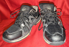 CRIVIT Robuste Sneaker Herren WATERPROOF Schwarz/Grau 45 Textil +Hart-Kunststoff