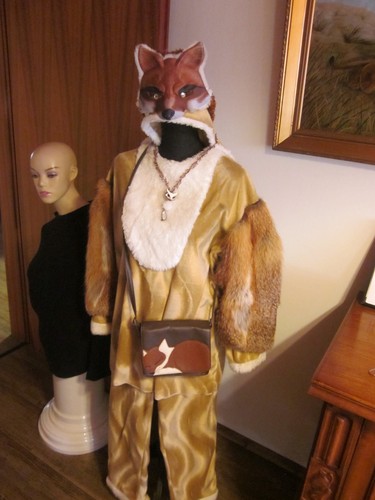 Damen kostüm rotfuchs - rotfuchs, gr