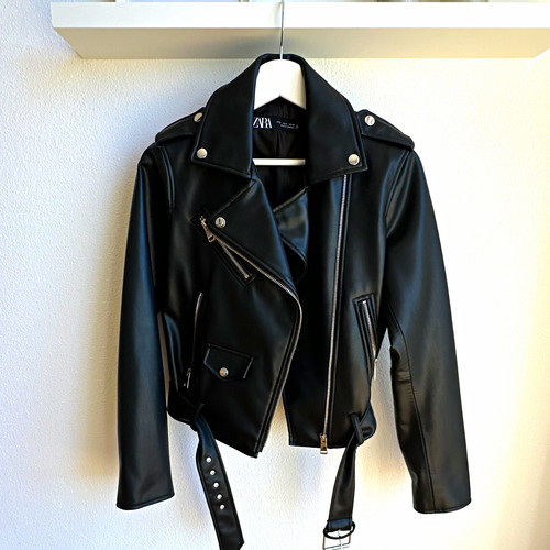 Zara damen bikerjacke - zara,