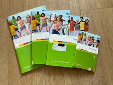 Green Line 3 Workbook mit Lösungen + Schulbuch + Grammar + Vokabelheft