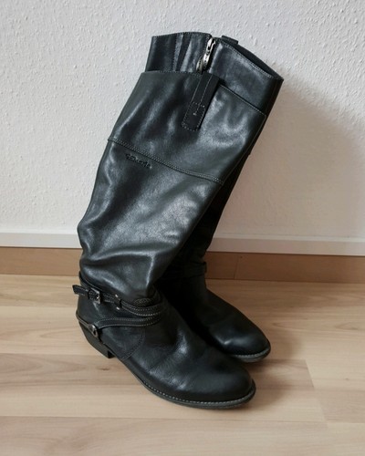 Tamaris damen stiefel schwarz - tamaris,