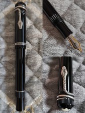 montblanc  Writer's Edition Agatha Christie  Fountain Pen 1993 ( Defect Cap ) 