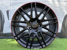 4X R20 Zoll 5x130 Brabus Style Schwarz Halb Matt + Rl Räder : Für MB G-Klasse