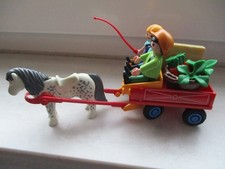 Playmobil-Pony-Kutsche-Kinder