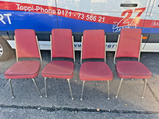 1x DDR Stuhl gestreift Rockabilly Style Retro, Vintage 60er/70er Jahre