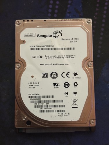 Seagate hdd 500gb momentus - seagate,