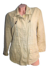 Damen Jacke von Murphy & Nye in Gr. M  Leinen + Baumwolle Made in Italy