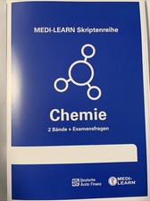 Medi Learn Skriptenreihe 2018 Chemie (2 Bände + 1x  Examensfragen) NEU unbenutzt
