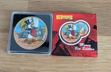 SCROOGE MCDUCK Money Bin Edition 75th Anniversary 1 Oz Silbermünze 2$ Niue 2022