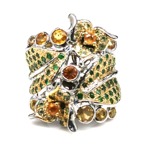 Goldgelber citrin saphir - goldgelber, citrin-saphir-