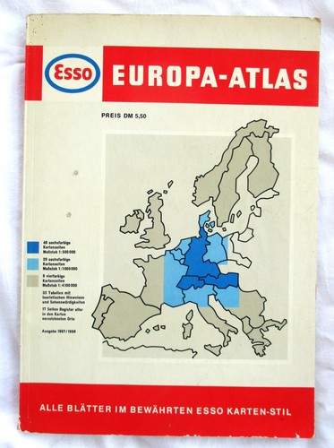 Vintage 1967 esso brand - brand, europa