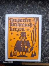 3x Neudorfer Räucherkerzen - Kegel, Weihrauch + Sommer original Huss, Erzgebirge