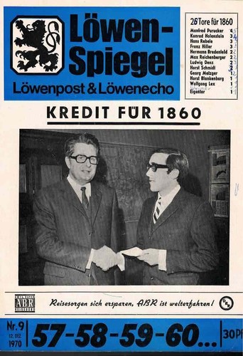 Fussball programmheft 70 - fussball-programmheft, 70/71