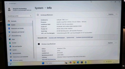Dell latitude 7390 i5 - dell,