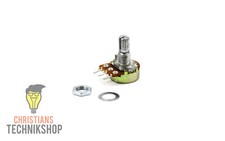 Potentiometer mit 6 mm Achse