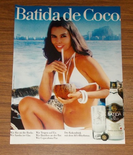 Seltene werbung batida coco - werbung,