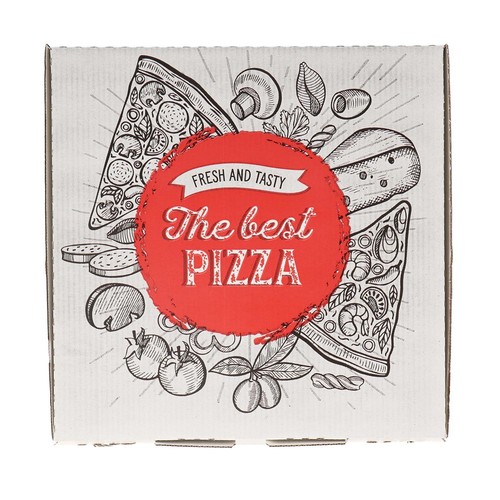 100 pizzakarton pizzaboxen - pizzakarton,