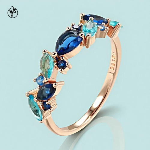 Ring 585er walzgold roségold - ring,
