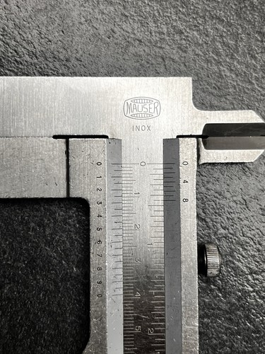 Mauser messschieber 35cm sehr - 35cm,