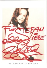 SONJA KIRCHBERGER - Originalautogramm !!!