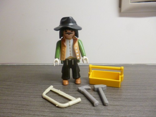Playmobil figur handwerker - playmobil figur,