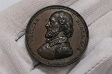 ? ?? UK GB 1847 WILLIAM SHAKESPEARE MEDAILLE von Allen & Moore 39mm B85...