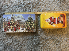 Weihnachts-Blechdosen