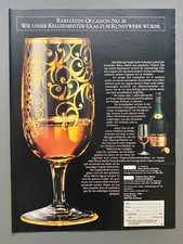 Remy Martin Kellermeister Glas 1983 Vintage Ad Werbung Reklame