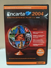 Microsoft Encarta 2004 Encyclopedia Plus 3 CDs UK & Ireland Edition
