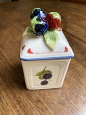 Villeroy & Boch V & B Vorratsdose Marmeladenglas Cottage Charm Brombeeren ?