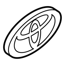 Orig. Toyota Firmenemblem