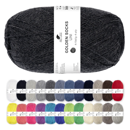 Pro lana golden socks - socks, uni