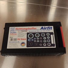 Airfit Dichtungskoffer Sanitär Heizung Solar 252 teilig 70005DK