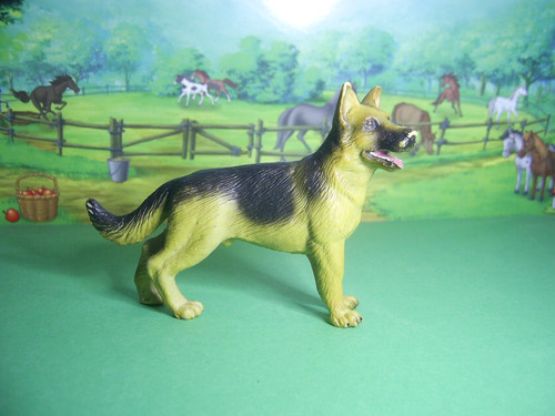 Schleich schäferhund höhe - schleich,