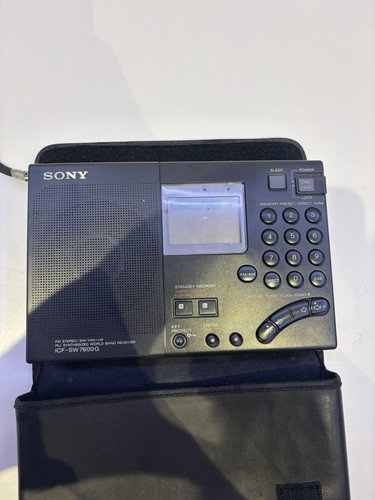 Sony icf sw7600g - world, band