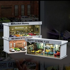 Diorama 1:64 Diecast-Garage