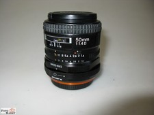 Nikon Nikkor AF 1,4/50 D mit