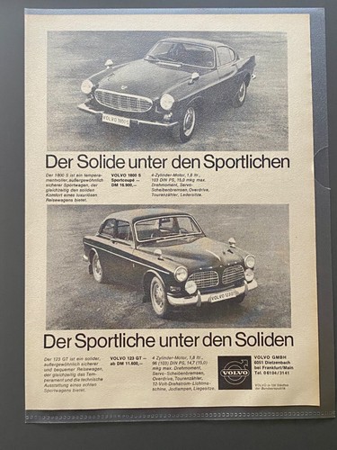 1966 volvo 123 1800 - volvo, s
