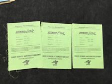 Betriebserlaubnis Heinkel