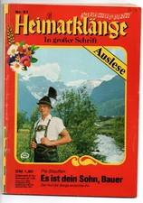 Pabel Romane Nr 50 81 531 615 1253 Heimatklänge -Glocken Bergroman Mutterherz