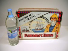 Sammlerstück = FISHERMAN´S FRIEND "XXL-Blechdose" = Thekendisplay = sehr gut
